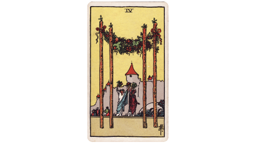 Four of Wands Tarot Card