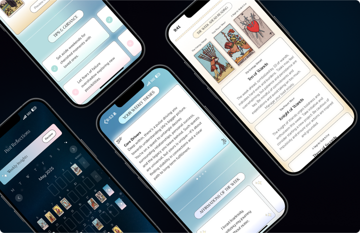 4 Weekly Insights Screens 